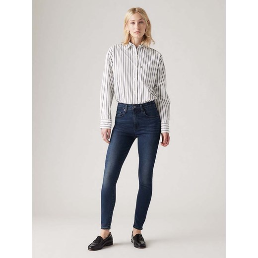 Levi&apos;s Dżinsy &quot;721&quot; - Skinny fit - w kolorze granatowym ze sklepu Limango Polska w kategorii Jeansy damskie - zdjęcie 178644512