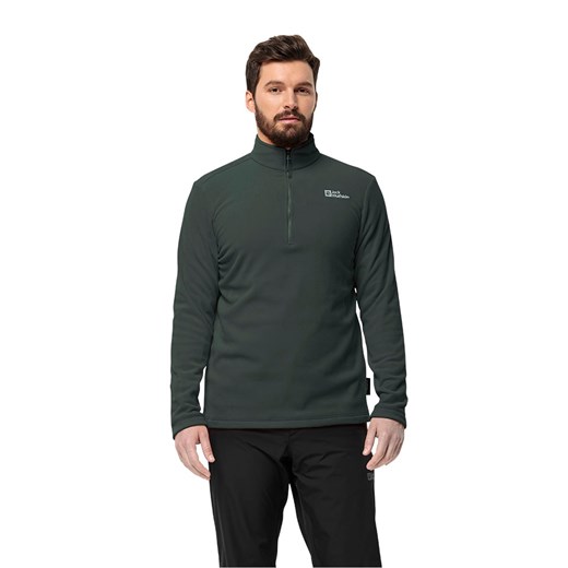 Jack Wolfskin Bluza polarowa &quot;Taununs&quot; w kolorze zielonym ze sklepu Limango Polska w kategorii Bluzy męskie - zdjęcie 178644713