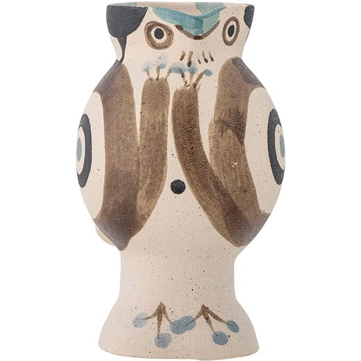 Bloomingville Wazon &quot;Mahrab&quot; w kolorze beżowym - 20,5 x Ø 15,5 cm Bloomingville onesize promocja Limango Polska