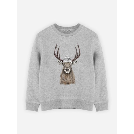 WOOOP Bluza &quot;Let&apos;s go outside&quot; w kolorze szarym ze sklepu Limango Polska w kategorii Bluzy chłopięce - zdjęcie 178645541