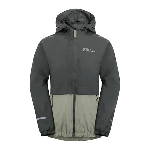 Jack Wolfskin Kurtka przeciwdeszczowa &quot;Rainy Days&quot; w kolorze zielonym ze sklepu Limango Polska w kategorii Kurtki chłopięce - zdjęcie 178645890