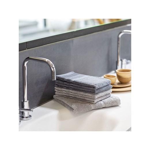 Schiesser Dywanik łazienkowy "Palma" w kolorze jasnoszarym Schiesser 50x70 cm okazja Limango Polska