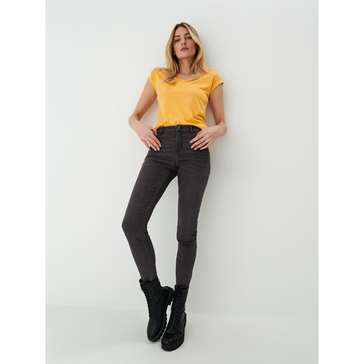 Mohito - Jeansy skinny - czarny Mohito 36 okazyjna cena Mohito
