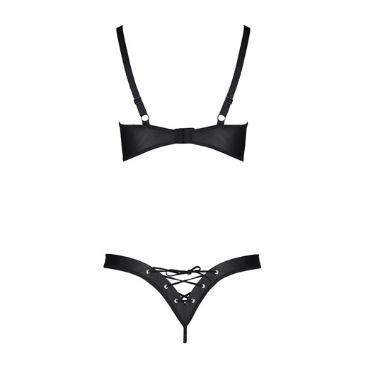 Passion komplet damski bikini Celin, Kolor czarny, Rozmiar S/M, Passion ze sklepu Intymna w kategorii Komplety bielizny damskiej - zdjęcie 178649170