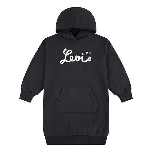 Levi&apos;s Kids Sukienka dresowa w kolorze czarnym ze sklepu Limango Polska w kategorii Sukienki dziewczęce - zdjęcie 178649862