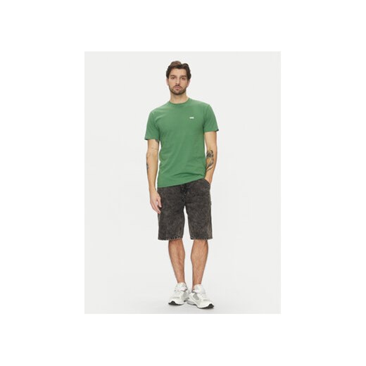 Vans T-Shirt Left Chest Logo VN0A3CZE Zielony Classic Fit Vans M MODIVO