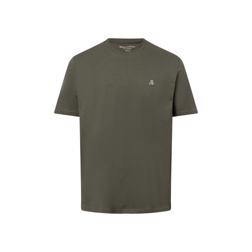 Marc O'Polo Koszulka męska Mężczyźni Bawełna jodłowy jednolity ze sklepu vangraaf w kategorii T-shirty męskie - zdjęcie 178651442