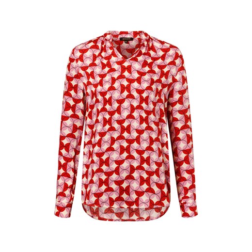 More & More Bluzka damska tunika Kobiety Sztuczne włókno brudny róż wzorzysty ze sklepu vangraaf w kategorii Bluzki damskie - zdjęcie 178651471