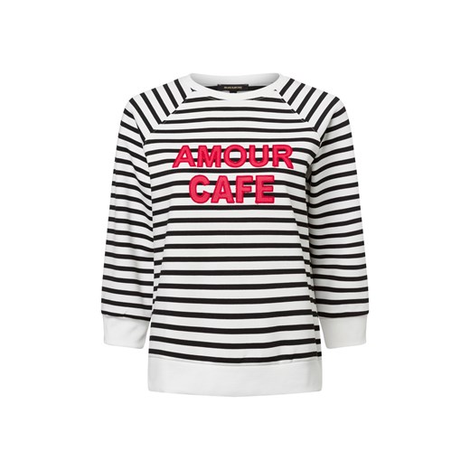 More & More Bluza damska Kobiety Sztuczne włókno biały w paski ze sklepu vangraaf w kategorii Bluzy damskie - zdjęcie 178651474