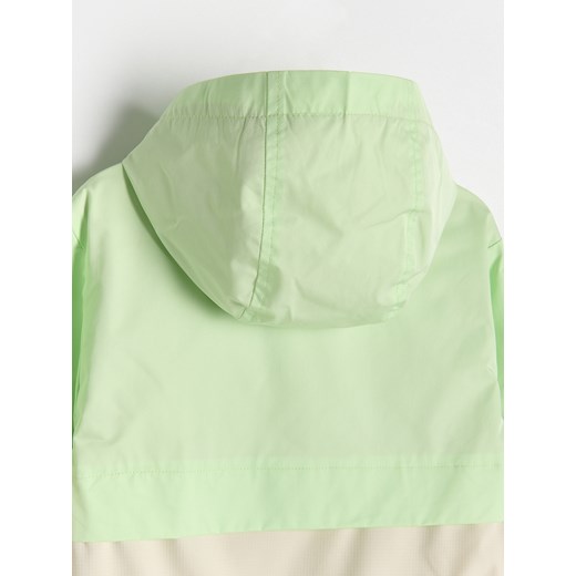 Reserved - Wodoodporna kurtka z kapturem - jasnozielony Reserved 5-2 lata) Reserved