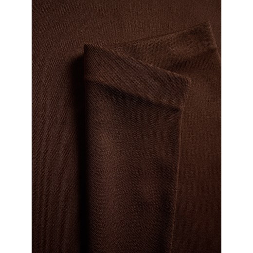 Reserved - Spódnica midi - ciemnobrązowy Reserved L Reserved