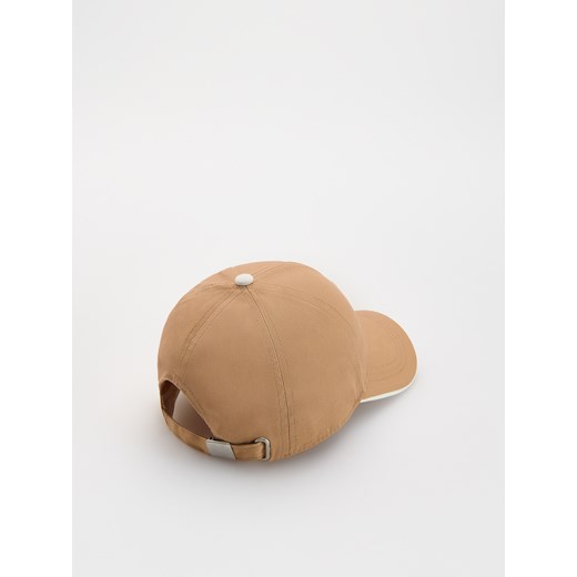 Reserved - Bawełniana czapka z daszkiem - brązowy Reserved 5-9 lat Reserved