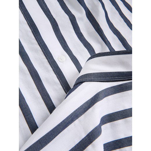 Reserved - Koszula w paski comfort fit - granatowy Reserved M Reserved