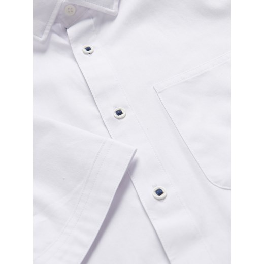 Reserved - Bawełniana koszula slim fit - biały Reserved XL Reserved