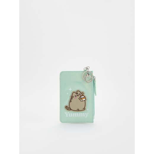 Reserved - Portfelik Pusheen - jasnozielony ze sklepu Reserved w kategorii Torby i walizki dziecięce - zdjęcie 178652740