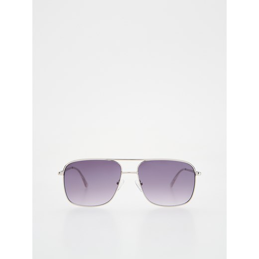 Reserved - Okulary przeciwsłoneczne AVIATOR - srebrny ze sklepu Reserved w kategorii Okulary przeciwsłoneczne męskie - zdjęcie 178652820