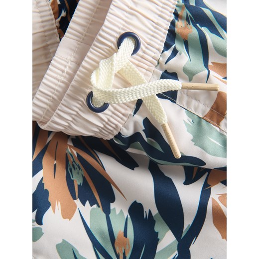 Reserved - Szorty kąpielowe z nadrukiem - złamana biel Reserved 146/152 (10-11 lat) Reserved