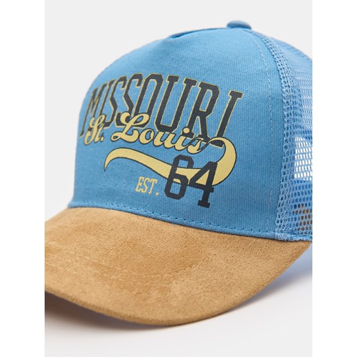 Sinsay - Czapka z daszkiem - granatowy Sinsay M Sinsay