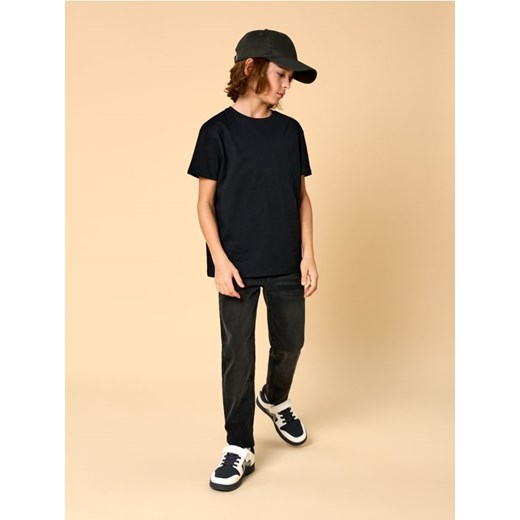 Sinsay - Koszulki 2 pack w stylu basic - czarny ze sklepu Sinsay w kategorii T-shirty chłopięce - zdjęcie 178654361