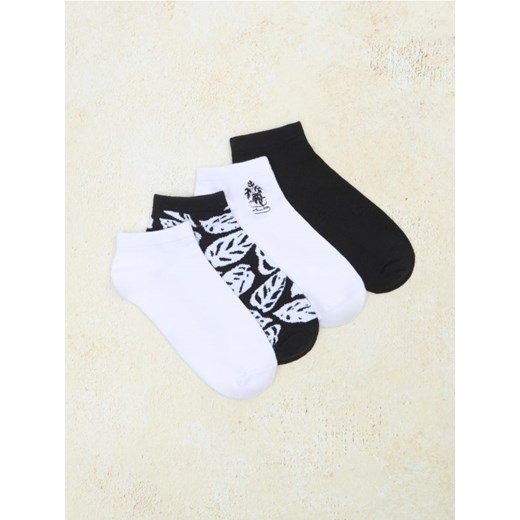 Sinsay - Skarpetki 4 pack - wielobarwny ze sklepu Sinsay w kategorii Skarpetki damskie - zdjęcie 178654413