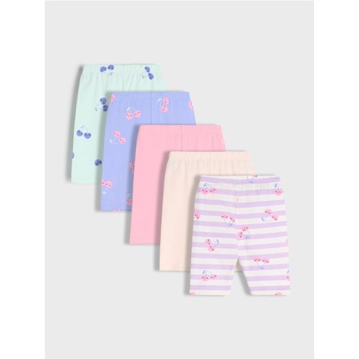 Sinsay - Szorty 5 pack - wielobarwny - id: 340DU-MLC - marki Sinsay - 178654440 Sinsay - Szorty 5 pack - wielobarwny ze sklepu Sinsay w kategorii Spodenki dziewczęce - zdjęcie 178654440