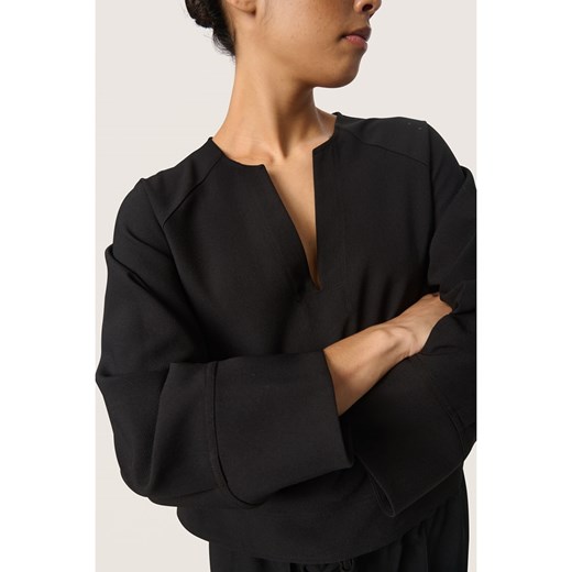 Soaked in Luxury Bluzka &quot;Soaked in Luxury&quot; w kolorze czarnym Soaked In Luxury M okazyjna cena Limango Polska