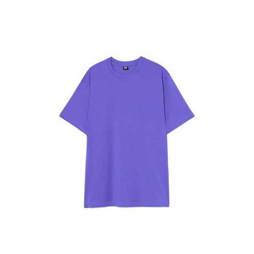 Cropp - Koszulka z naszywką Cropp - niebieski Cropp XXL Cropp