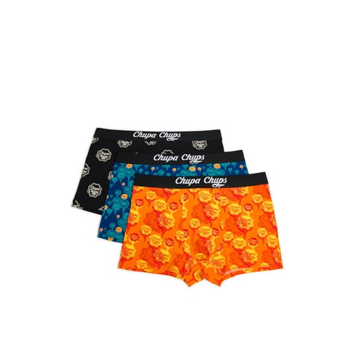 Cropp - 3 pack bokserek Chupa Chups - niebieski ze sklepu Cropp w kategorii Majtki męskie - zdjęcie 178658031