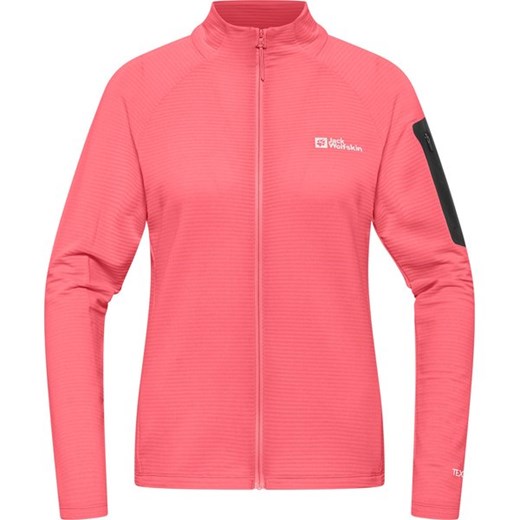 Bluza damska Prelight Fz Jack Wolfskin ze sklepu SPORT-SHOP.pl w kategorii Bluzy damskie - zdjęcie 178659194