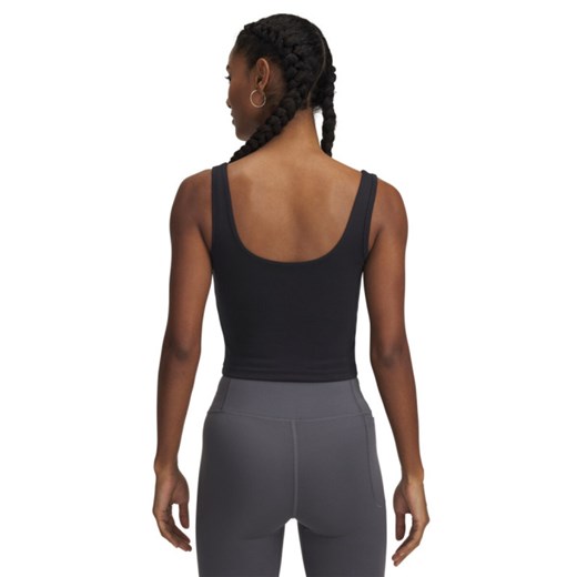 Damski top treningowy Under Armour Motion Tank Emea - czarny ze sklepu Sportstylestory.com w kategorii Bluzki damskie - zdjęcie 178661440