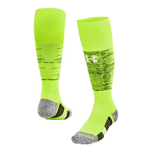 Skarpetki piłkarskie uniseks Under Armour UA Magnetico Pocket 1pk OTC - zielone ze sklepu Sportstylestory.com w kategorii Skarpetki damskie - zdjęcie 178661463