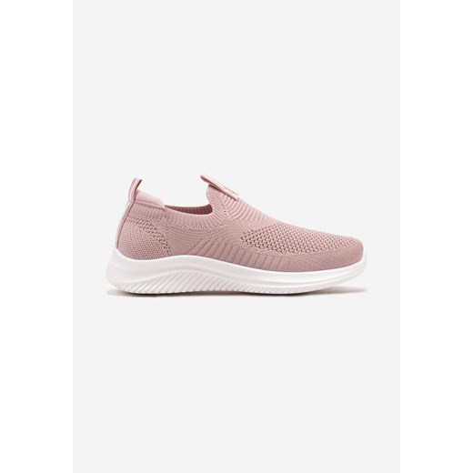 Ciemnoróżowe Wsuwane Buty Sportowe Sneakersy z Siateczki na Piankowej Podeszwie Eldriva ze sklepu born2be.pl w kategorii Buty sportowe dziecięce - zdjęcie 178662400