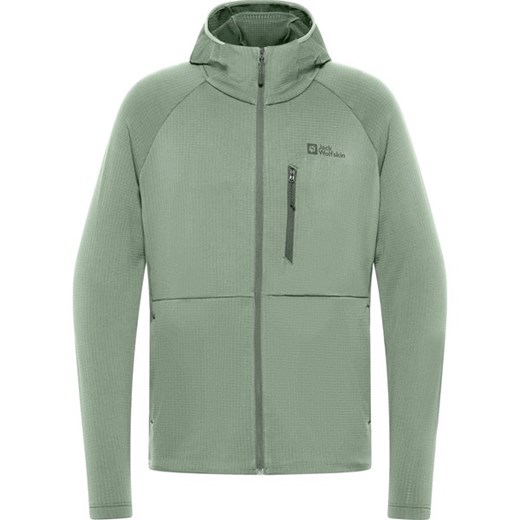 Polar męski Kolbenberg Hooded Fz Jack Wolfskin ze sklepu SPORT-SHOP.pl w kategorii Bluzy męskie - zdjęcie 178663531