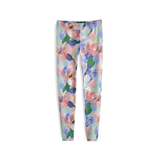 GATE Miękkie legginsy z nadrukiem 3Y ze sklepu gateshop w kategorii Spodnie dziewczęce - zdjęcie 178663853
