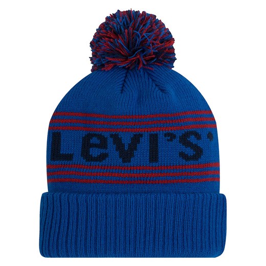 Levi&apos;s Kids Czapka w kolorze niebieskim ze sklepu Limango Polska w kategorii Czapki dziecięce - zdjęcie 178664003