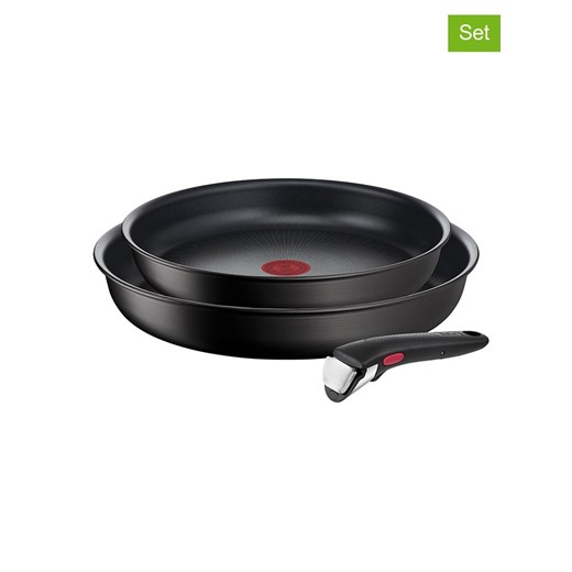 Tefal 3-częściowy zestaw &quot;Ingenio Unlimited&quot; w kolorze czarnym ze sklepu Limango Polska w kategorii Garnki - zdjęcie 178664112