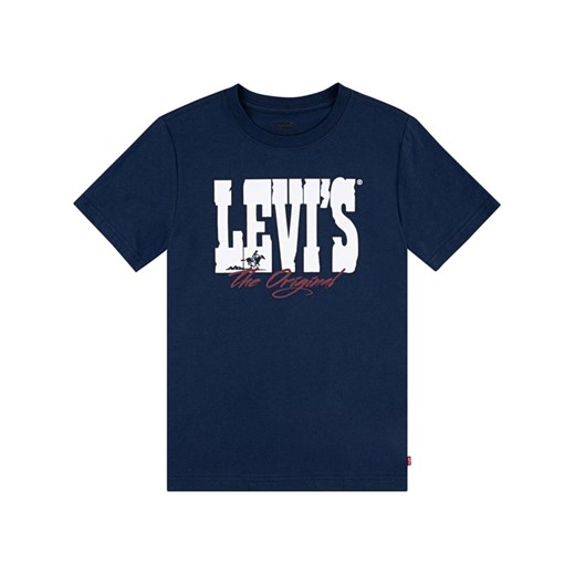 Levi&apos;s Kids Koszulka w kolorze granatowym ze sklepu Limango Polska w kategorii T-shirty chłopięce - zdjęcie 178664343