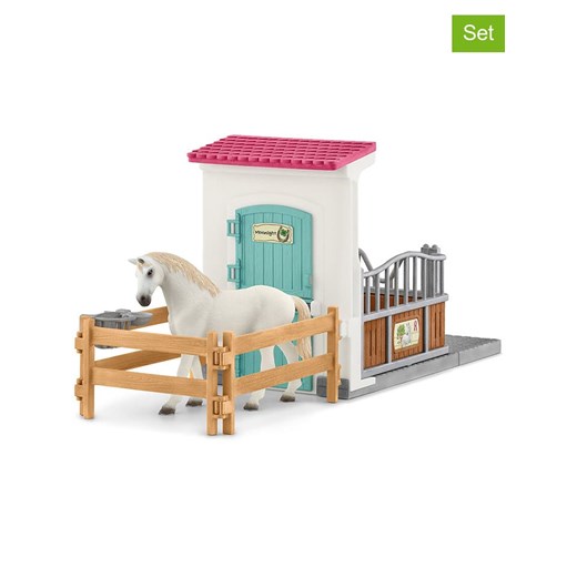 Schleich 21-częściowy zestaw &quot;Horse box&quot; - 5+ ze sklepu Limango Polska w kategorii Zabawki - zdjęcie 178665053