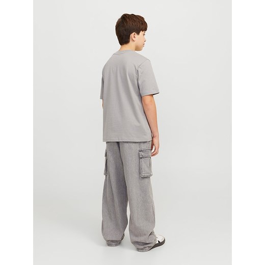 JACK &amp; JONES Junior Koszulka w kolorze szarym Jack & Jones Junior 128 wyprzedaż Limango Polska