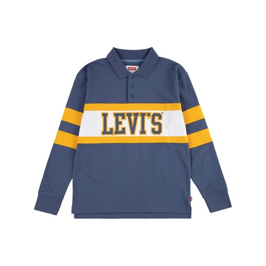 Levi&apos;s Kids Koszulka polo w kolorze niebiesko-biało-żółtym ze sklepu Limango Polska w kategorii T-shirty chłopięce - zdjęcie 178665280