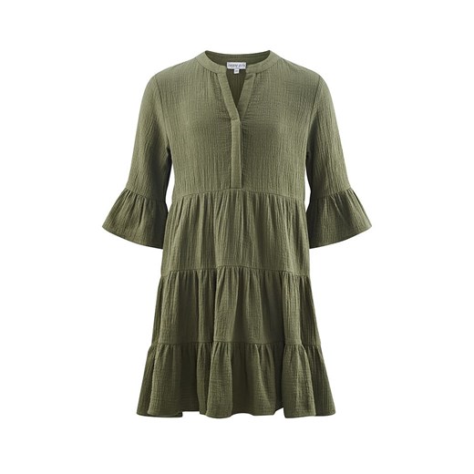 happy girls by Eisend Sukienka w kolorze khaki Happy Girls By Eisend 116 okazja Limango Polska