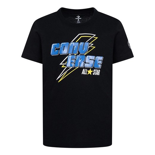 Converse Koszulka w kolorze czarno-niebieskim ze sklepu Limango Polska w kategorii T-shirty chłopięce - zdjęcie 178665582