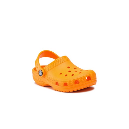 Crocs Klapki Classic Clog K 206991 Pomarańczowy Crocs 32_33 MODIVO