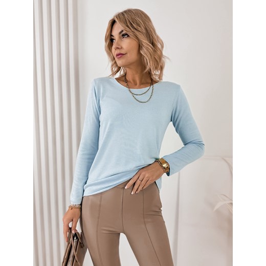 bluzka nylef błękitna one size ze sklepu UBRA w kategorii Bluzki damskie - zdjęcie 178667133