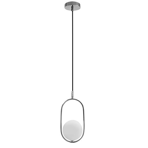 Wisząca srebrna lampa glamour nad stół - Z2-N57 ze sklepu Edinos.pl w kategorii Lampy wiszące - zdjęcie 178667754