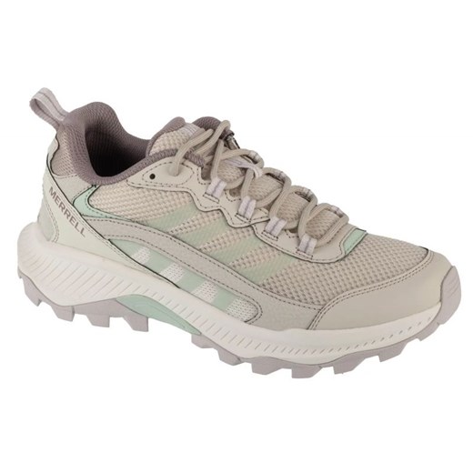 Buty Merrell Speed Strike 2 Mid Ltr Wp J038546 beżowe beżowy ze sklepu ButyModne.pl w kategorii Buty sportowe damskie - zdjęcie 178668132