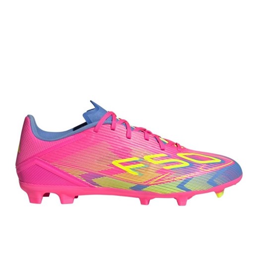 Buty piłkarskie adidas F50 League FG/MG IE1291 różowe ze sklepu ButyModne.pl w kategorii Buty sportowe męskie - zdjęcie 178668191
