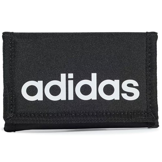 Portfel adidas Sportswear Linear JE8346 - czarny ze sklepu streetstyle24.pl w kategorii Portfele męskie - zdjęcie 178669891
