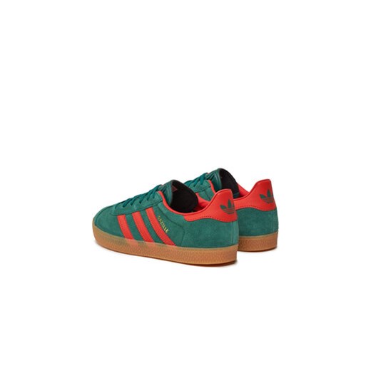 adidas Sneakersy Gazelle J IE8604 Zielony 38 MODIVO