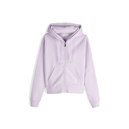 GATE Bluza basic zapinana na zamek z kapturem 32 ze sklepu gateshop w kategorii Bluzy damskie - zdjęcie 178673050